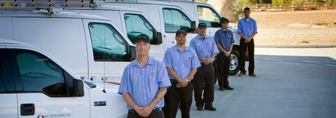 KIC Refrigeration crew ready for Mini Split Repair jobs across Winston